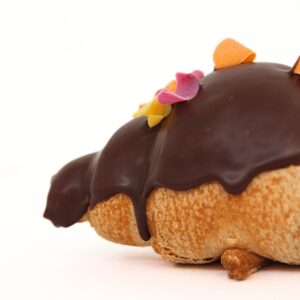 Croissant con chocolate